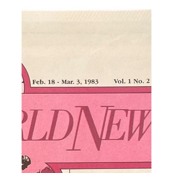 Vtg Walt Disney World News Feb 18-Mar 3 1983 Vol 1 No 2 Bi Weekly Magazine EUC - Picture 3 of 11